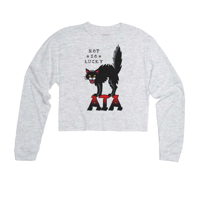 Load image into Gallery viewer, Unisex | Tattoo Black Cat | Cutie Long Sleeve - Arm The Animals Clothing Co.
