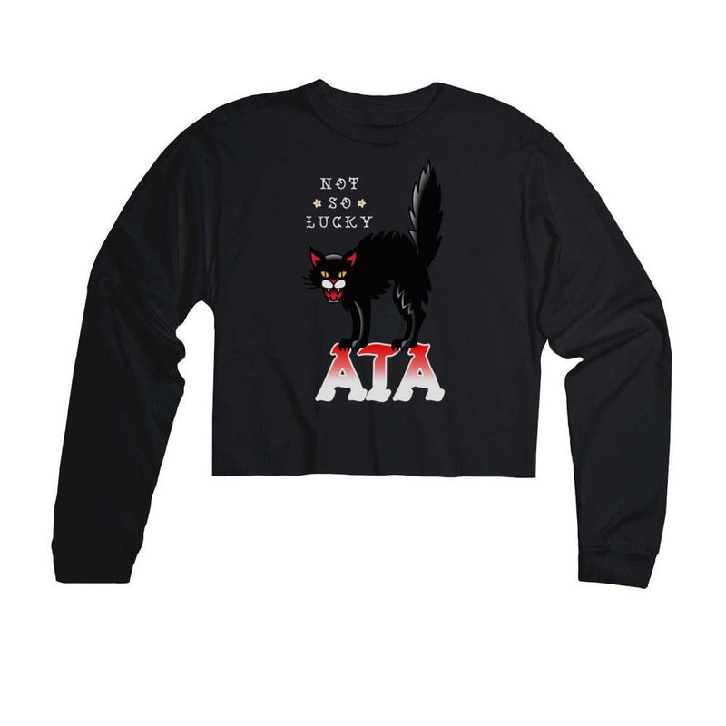 Load image into Gallery viewer, Unisex | Tattoo Black Cat | Cutie Long Sleeve - Arm The Animals Clothing Co.
