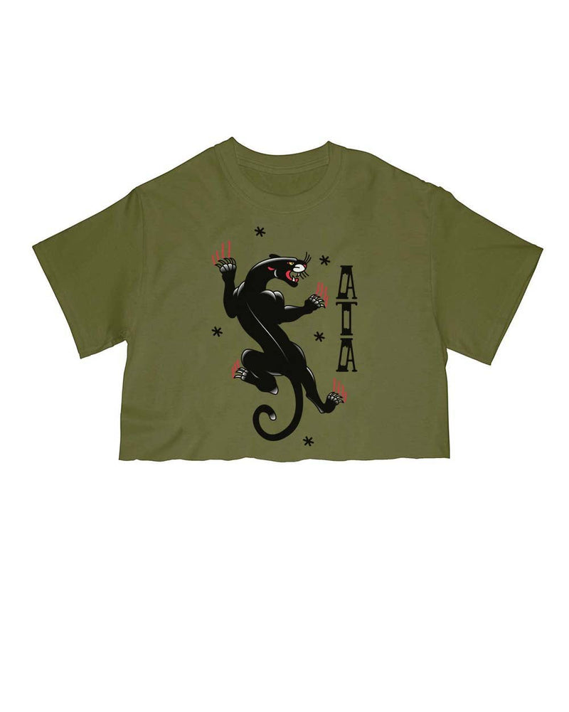 Load image into Gallery viewer, Unisex | Tattoo Black Panther | Cut Tee - Arm The Animals Clothing Co.
