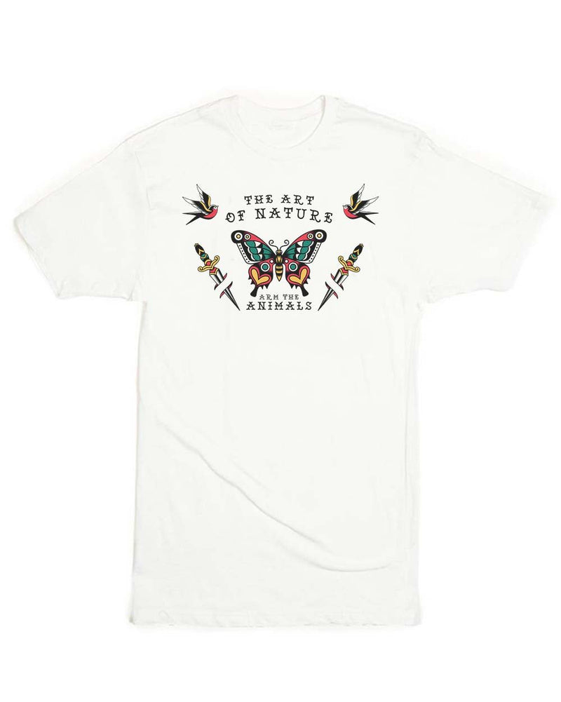 Load image into Gallery viewer, Unisex | Tattoo Butterfly | Crew - Arm The Animals Clothing Co.
