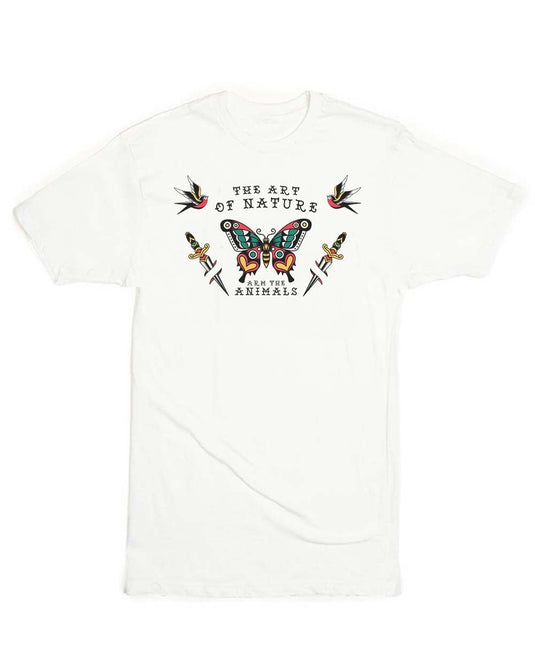 Unisex | Tattoo Butterfly | Crew - Arm The Animals Clothing Co.