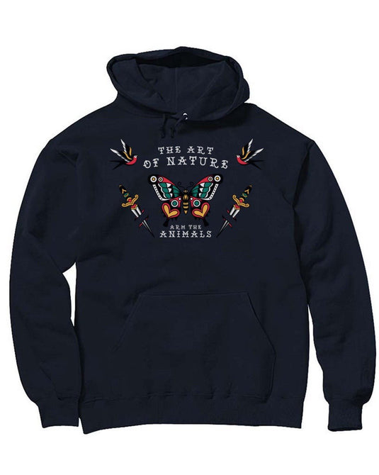 Unisex | Tattoo Butterfly | Hoodie - Arm The Animals Clothing Co.