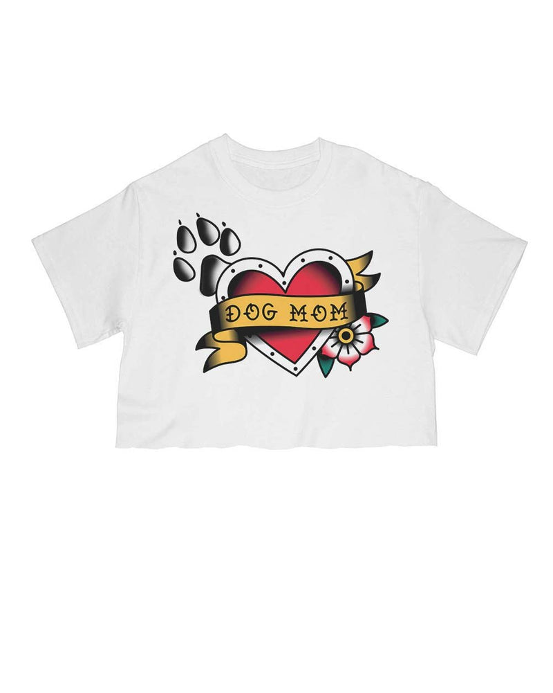 Load image into Gallery viewer, Unisex | Tattoo Dog Mom | Cut Tee - Arm The Animals Clothing Co.
