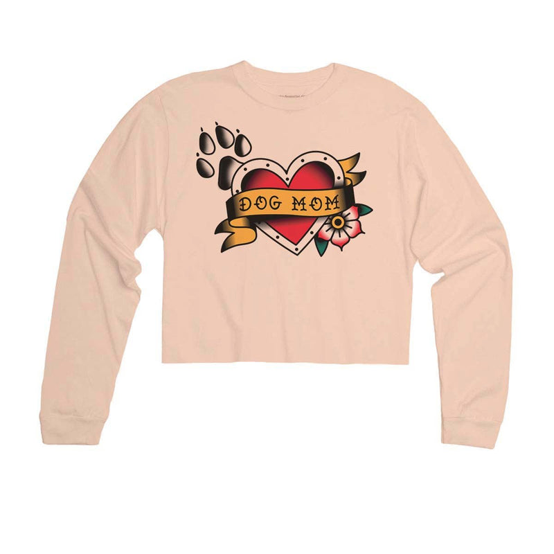 Load image into Gallery viewer, Unisex | Tattoo Dog Mom | Cutie Long Sleeve - Arm The Animals Clothing Co.
