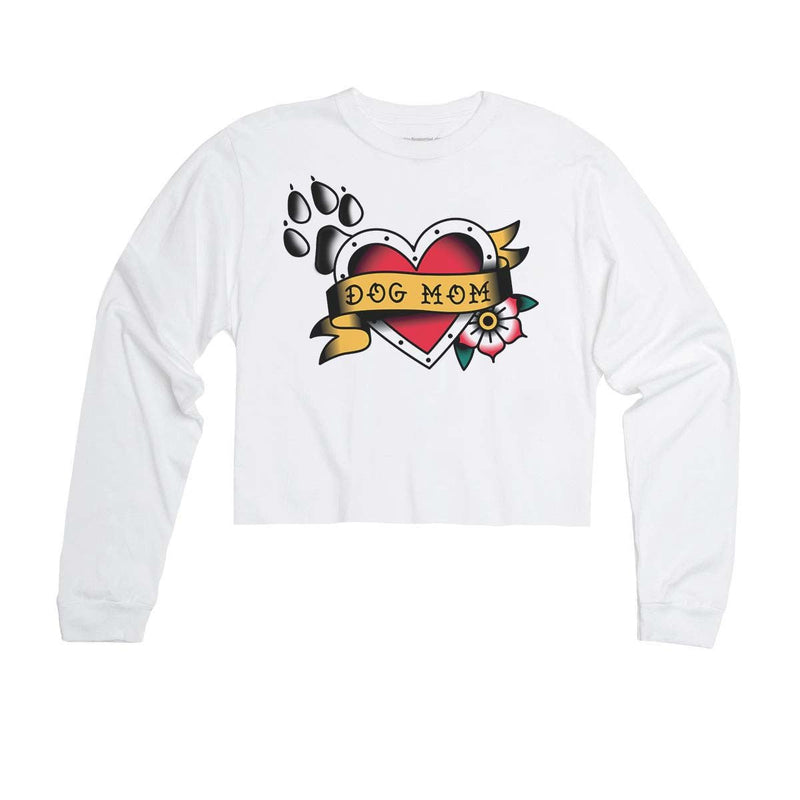 Load image into Gallery viewer, Unisex | Tattoo Dog Mom | Cutie Long Sleeve - Arm The Animals Clothing Co.
