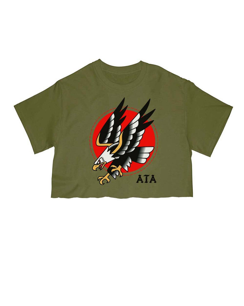 Load image into Gallery viewer, Unisex | Tattoo Eagle | Cut Tee - Arm The Animals Clothing Co.
