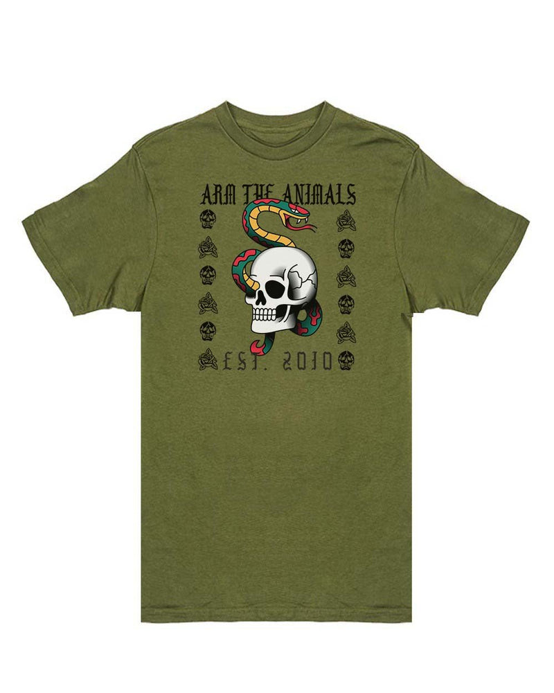 Load image into Gallery viewer, Unisex | Tattoo Snake | Crew - Arm The Animals Clothing Co.
