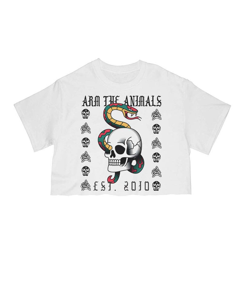 Load image into Gallery viewer, Unisex | Tattoo Snake | Cut Tee - Arm The Animals Clothing Co.
