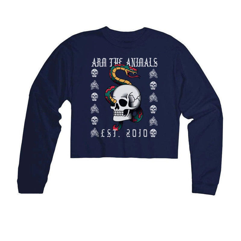 Load image into Gallery viewer, Unisex | Tattoo Snake | Cutie Long Sleeve - Arm The Animals Clothing Co.
