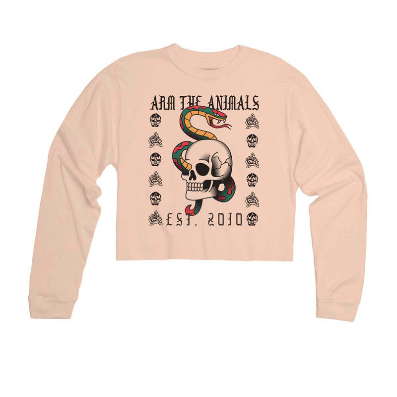 Load image into Gallery viewer, Unisex | Tattoo Snake | Cutie Long Sleeve - Arm The Animals Clothing Co.
