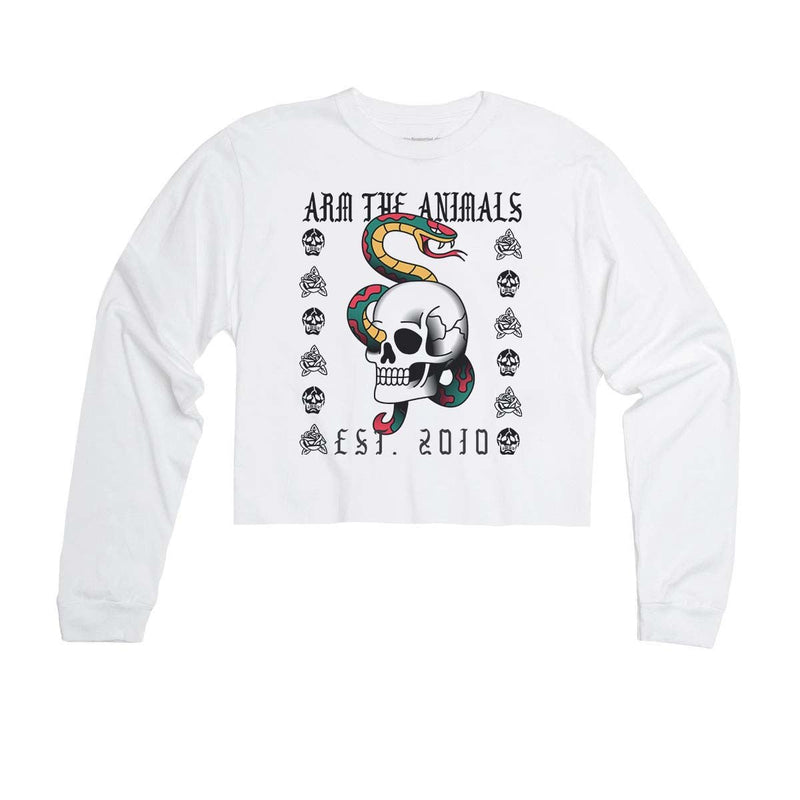Load image into Gallery viewer, Unisex | Tattoo Snake | Cutie Long Sleeve - Arm The Animals Clothing Co.

