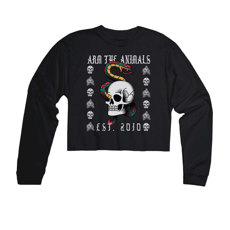 Load image into Gallery viewer, Unisex | Tattoo Snake | Cutie Long Sleeve - Arm The Animals Clothing Co.
