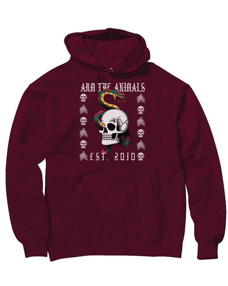 Load image into Gallery viewer, Unisex | Tattoo Snake | Hoodie - Arm The Animals Clothing Co.
