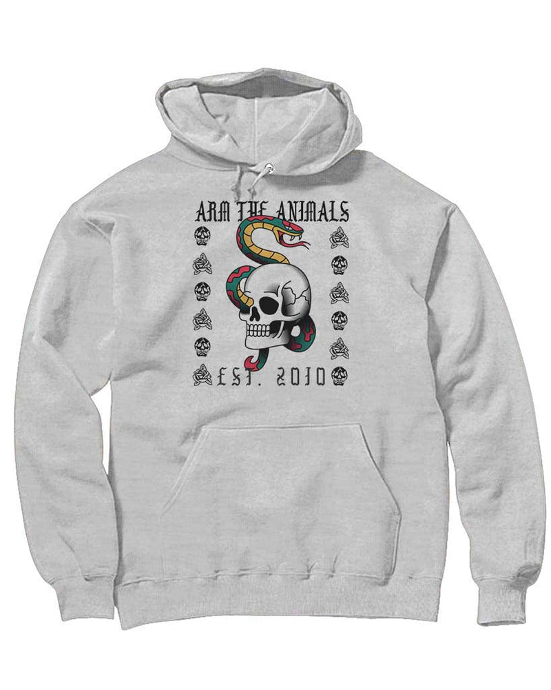 Load image into Gallery viewer, Unisex | Tattoo Snake | Hoodie - Arm The Animals Clothing Co.
