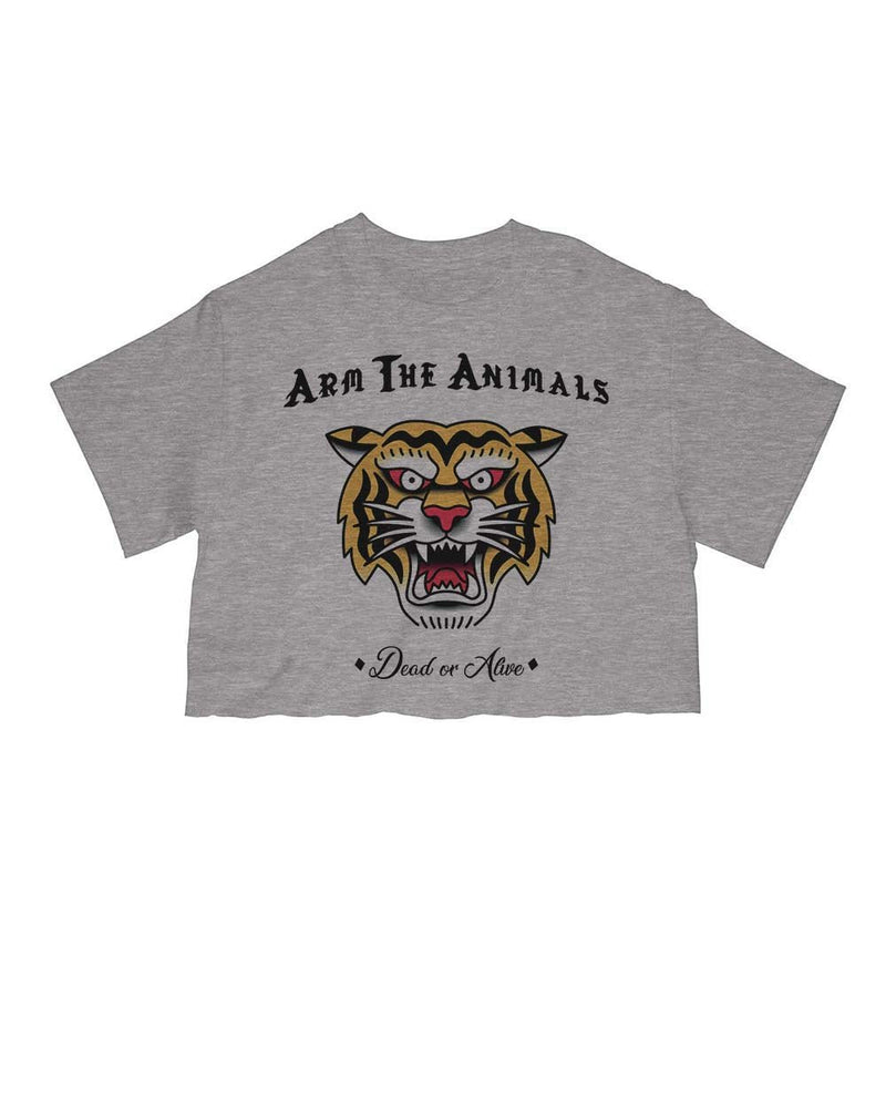 Load image into Gallery viewer, Unisex | Tattoo Tiger | Cut Tee - Arm The Animals Clothing Co.
