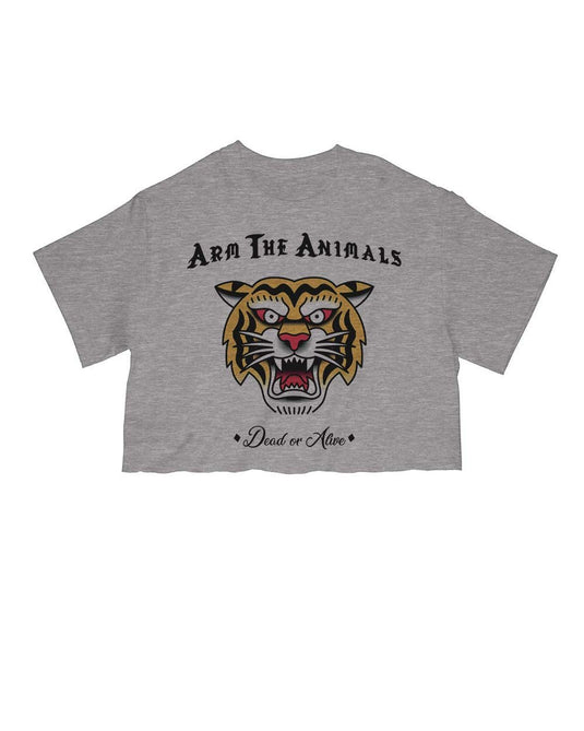 Unisex | Tattoo Tiger | Cut Tee - Arm The Animals Clothing Co.