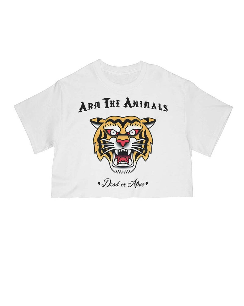 Load image into Gallery viewer, Unisex | Tattoo Tiger | Cut Tee - Arm The Animals Clothing Co.
