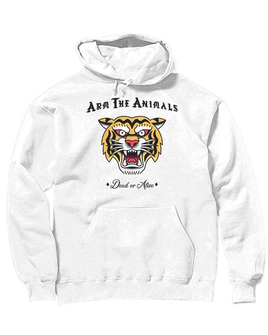 Unisex | Tattoo Tiger | Hoodie - Arm The Animals Clothing Co.