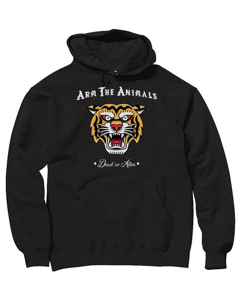 Load image into Gallery viewer, Unisex | Tattoo Tiger | Hoodie - Arm The Animals Clothing Co.
