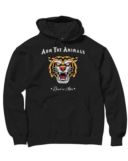 Unisex | Tattoo Tiger | Hoodie - Arm The Animals Clothing Co.