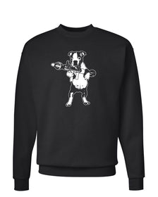 Unisex | Terror Terrier | Crewneck Sweatshirt - Arm The Animals Clothing Co.