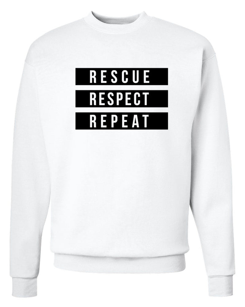 Load image into Gallery viewer, Unisex | The 3 Rs | Crewneck Sweatshirt - Arm The Animals Clothing Co.
