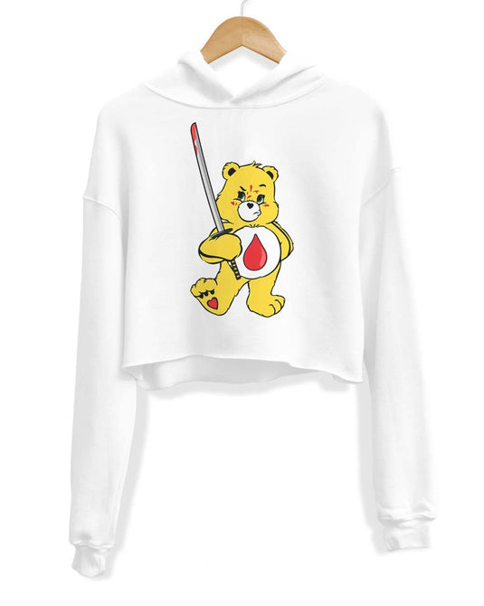 Unisex | The Bear Volume 1 | Crop Hoodie - Arm The Animals Clothing Co.