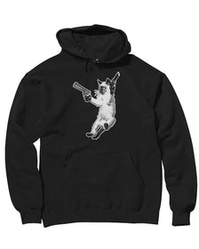 Unisex | The Cat and The Gat | Hoodie - Arm The Animals Clothing Co.