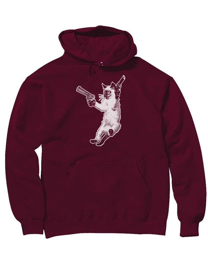 Load image into Gallery viewer, Unisex | The Cat and The Gat | Hoodie - Arm The Animals Clothing Co.
