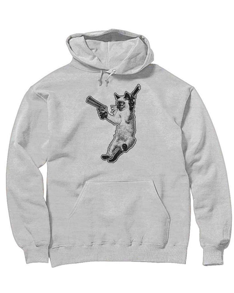 Load image into Gallery viewer, Unisex | The Cat and The Gat | Hoodie - Arm The Animals Clothing Co.
