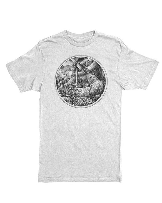 Unisex | The Cat and The Telescope | Crew - Arm The Animals Clothing Co.