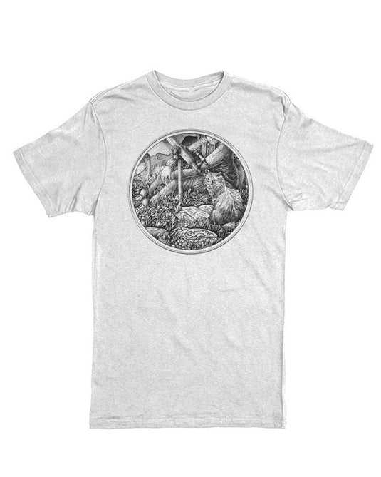 Unisex | The Cat and The Telescope | Crew - Arm The Animals Clothing Co.