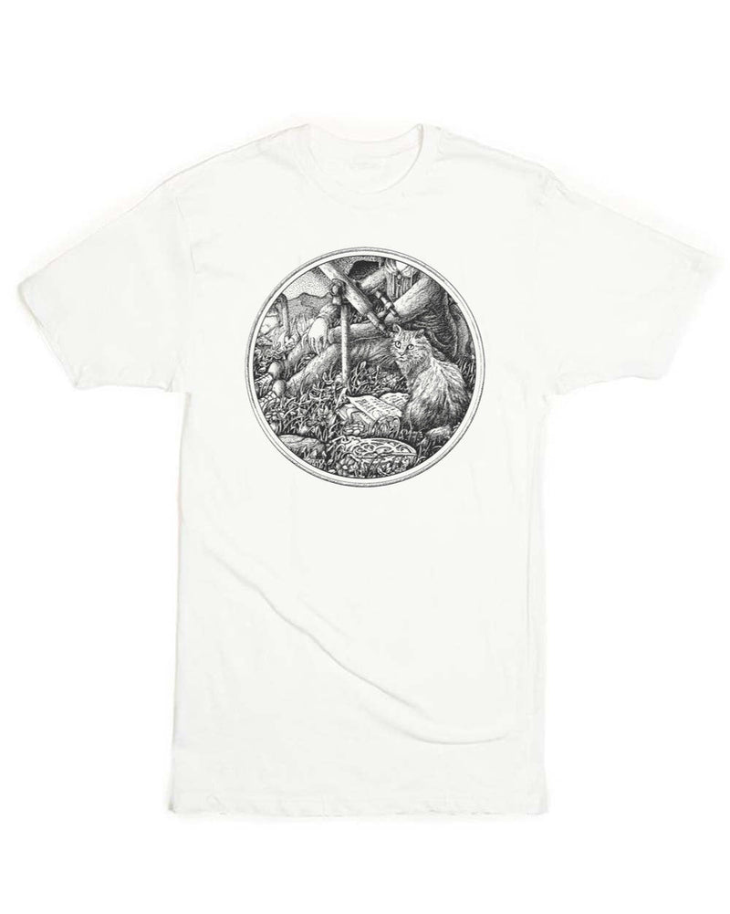 Load image into Gallery viewer, Unisex | The Cat and The Telescope | Crew - Arm The Animals Clothing Co.
