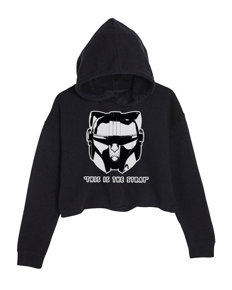 Load image into Gallery viewer, Unisex | This Is The Stray | Crop Hoodie - Arm The Animals Clothing Co.
