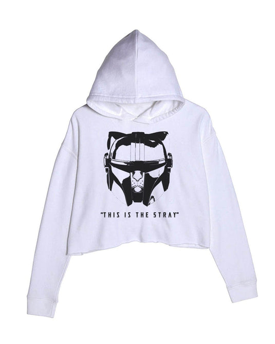Unisex | This Is The Stray | Crop Hoodie - Arm The Animals Clothing Co.