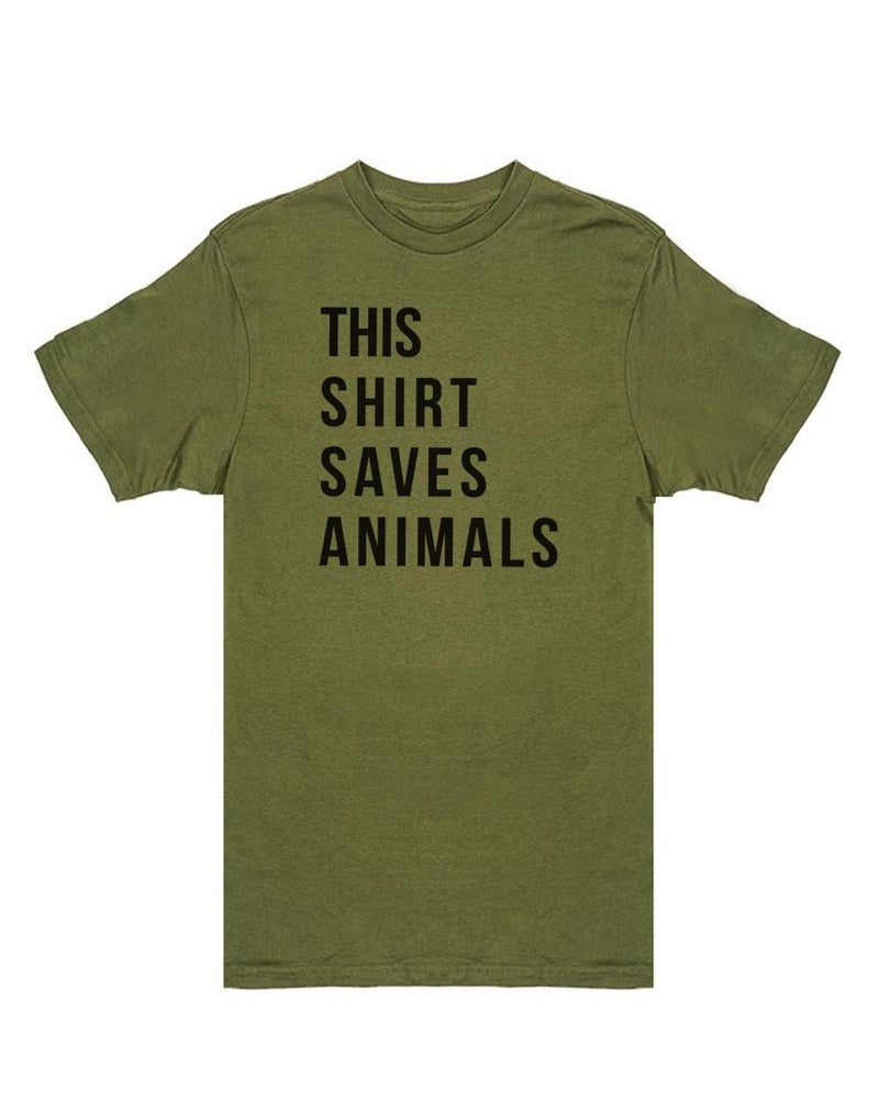 Load image into Gallery viewer, Unisex | This Shirt Saves Animals | Crew - Arm The Animals Clothing Co.
