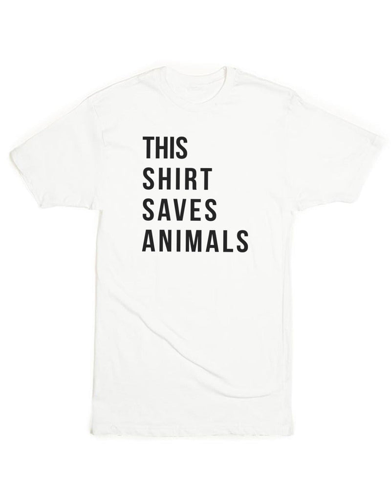 Load image into Gallery viewer, Unisex | This Shirt Saves Animals | Crew - Arm The Animals Clothing Co.
