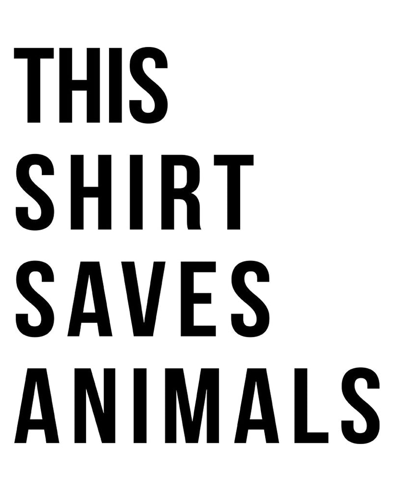 Load image into Gallery viewer, Unisex | This Shirt Saves Animals | Hoodie - Arm The Animals Clothing Co.
