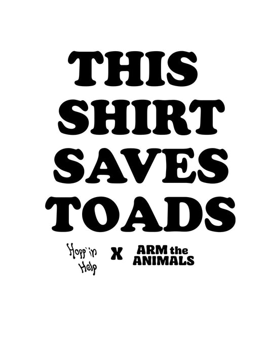 Unisex | This Shirt Saves Toads | 3/4 Sleeve Raglan - Arm The Animals Clothing LLC