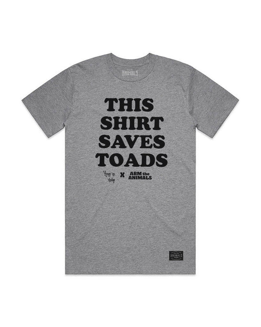 Unisex | This Shirt Saves Toads | Crew - Arm The Animals Clothing LLC