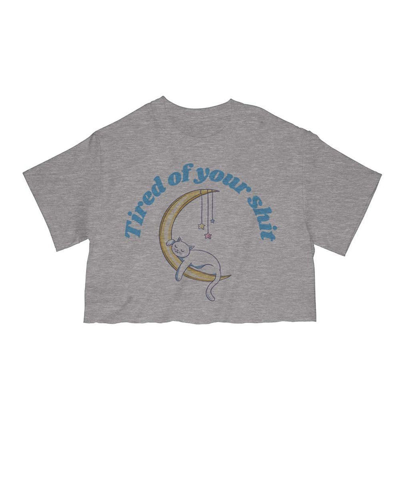 Load image into Gallery viewer, Unisex | Tired of Your Shit | Cut Tee - Arm The Animals Clothing Co.
