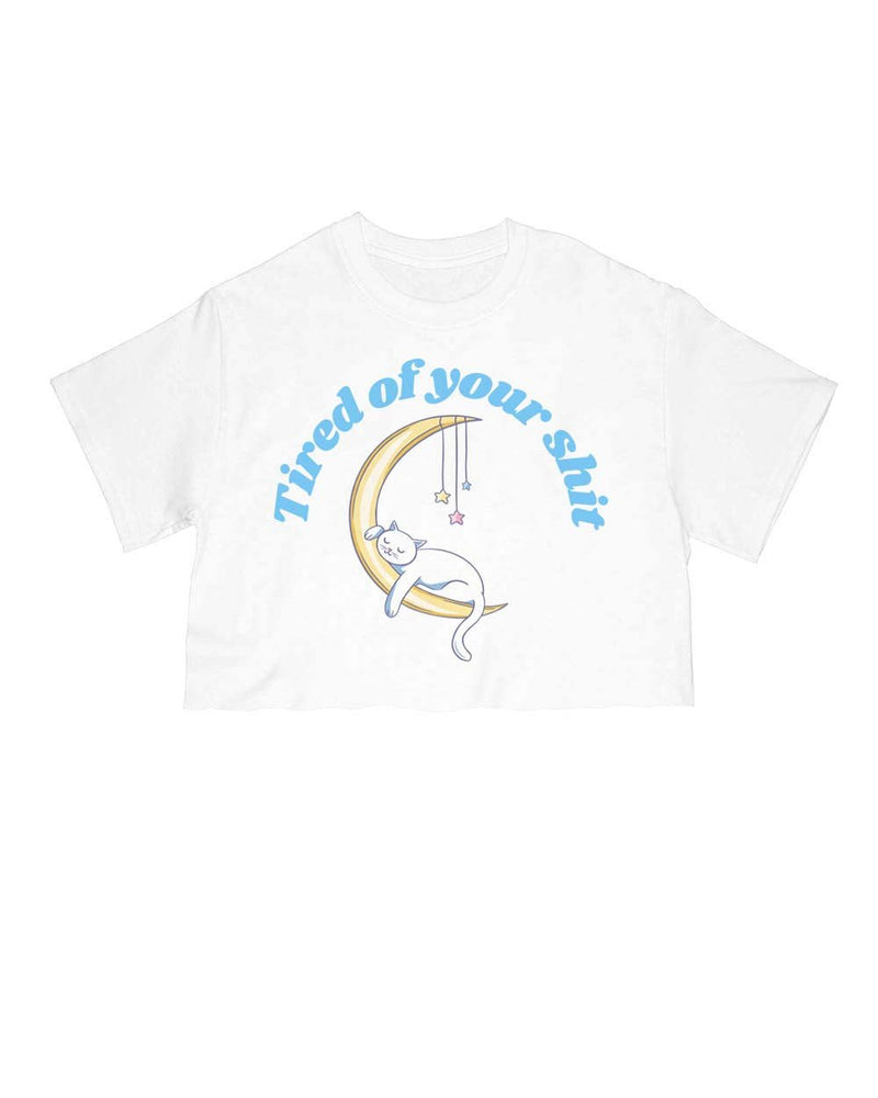 Load image into Gallery viewer, Unisex | Tired of Your Shit | Cut Tee - Arm The Animals Clothing Co.
