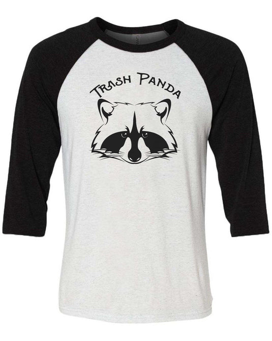 Unisex | Trash Panda | 3/4 Sleeve Raglan - Arm The Animals Clothing Co.