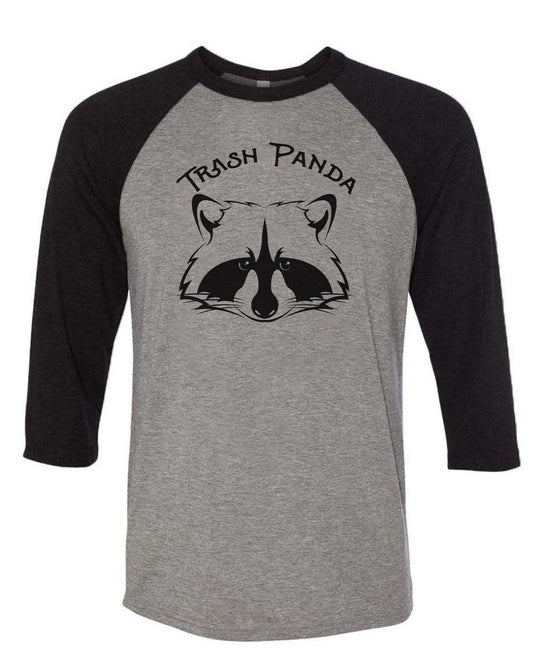 Unisex | Trash Panda | 3/4 Sleeve Raglan - Arm The Animals Clothing Co.
