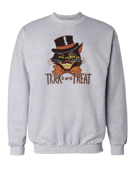 Unisex | Trick or Treat | Crewneck Sweatshirt - Arm The Animals Clothing Co.