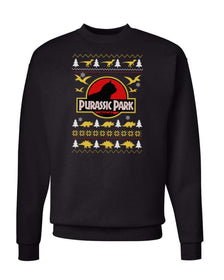 Unisex | Ugly Purassic Park | Crewneck Sweatshirt - Arm The Animals Clothing LLC
