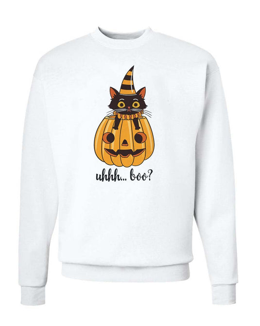 Unisex | Uhhh Boo | Crewneck Sweatshirt - Arm The Animals Clothing Co.