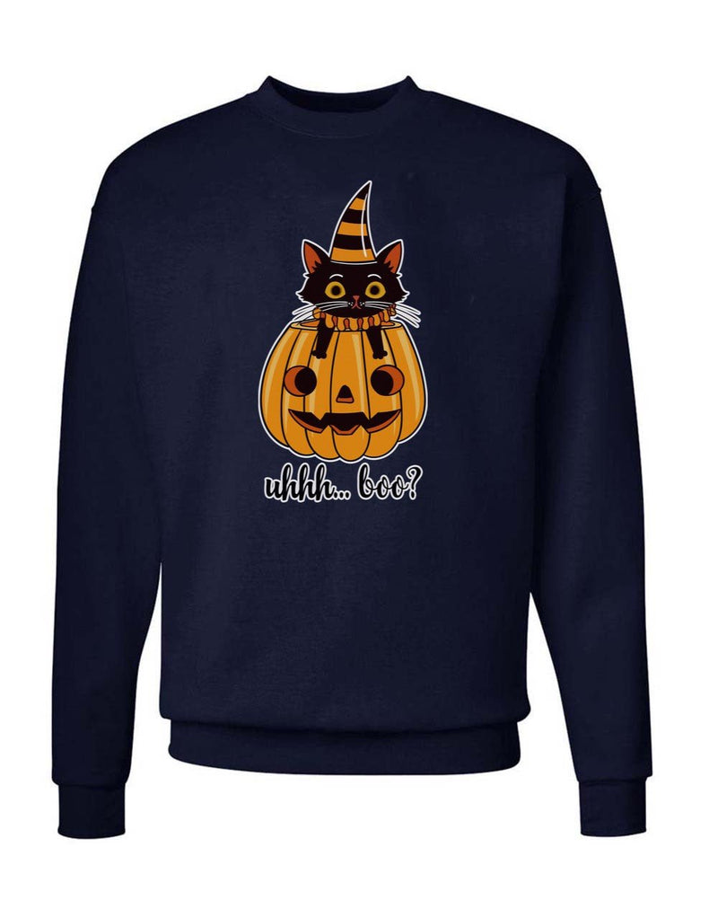 Load image into Gallery viewer, Unisex | Uhhh Boo | Crewneck Sweatshirt - Arm The Animals Clothing Co.
