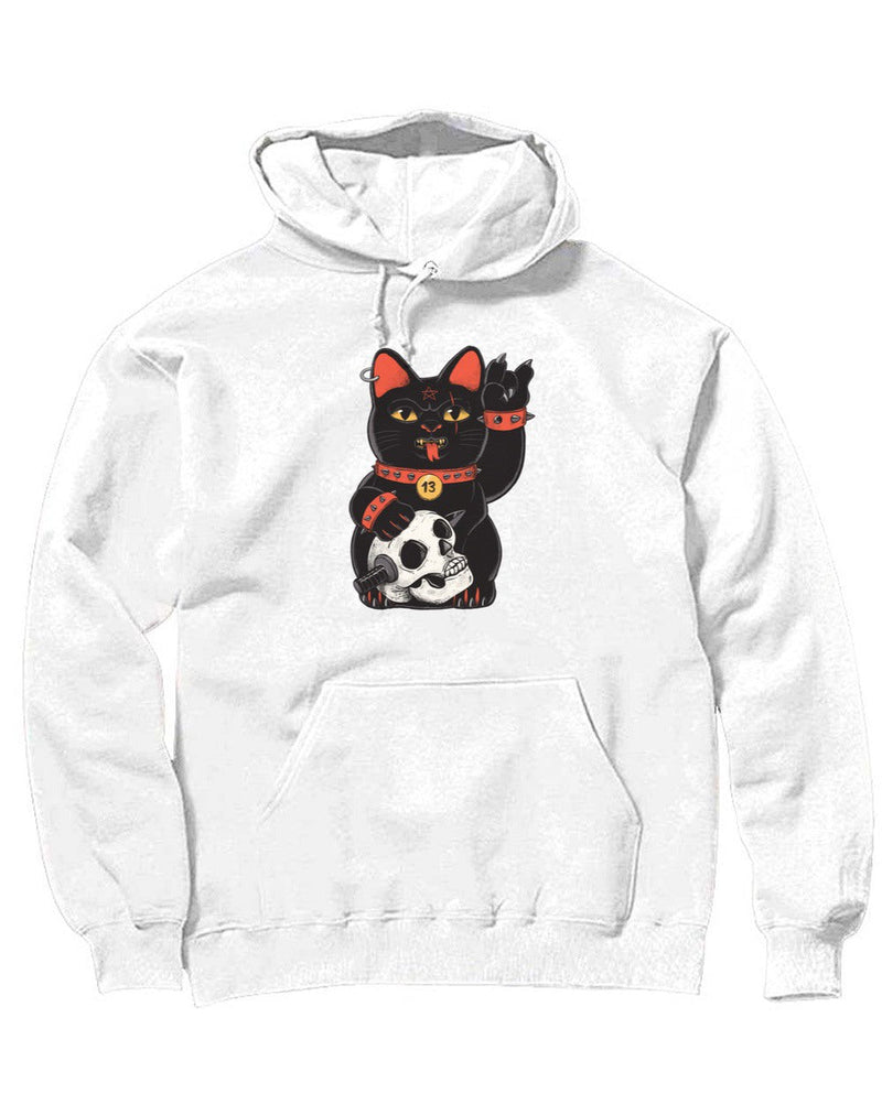 Load image into Gallery viewer, Unisex | Unlucky Black Cat | Hoodie - Arm The Animals Clothing Co.
