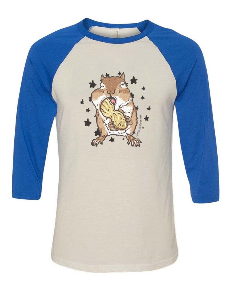 Load image into Gallery viewer, Unisex | Van Gogh The Chippy | 3/4 Sleeve Raglan - Arm The Animals Clothing Co.
